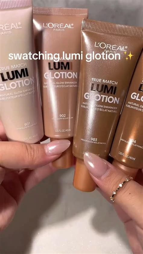 lumi glotion moisturizer.